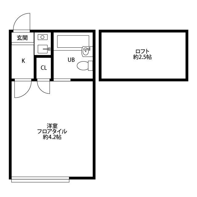 ライフピア久米川の間取り