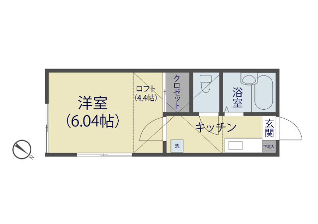 【ＪＴテラスハウス見沼代親水公園の間取り】