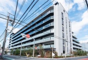 荒川区町屋のマンションの建物外観