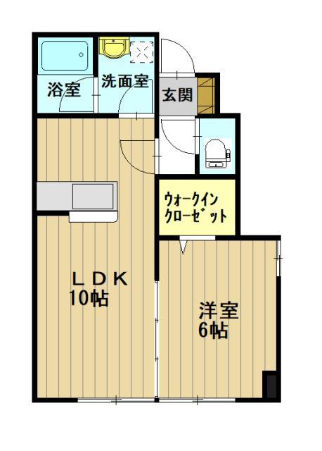 スリーゼＦｕｊｉ　Ｂの間取り