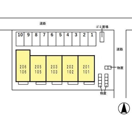 【富山市黒瀬のアパートのその他】