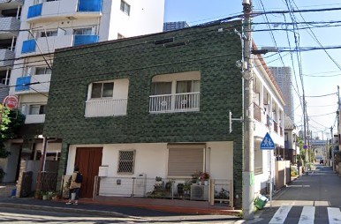 川崎市中原区今井南町のアパートの建物外観