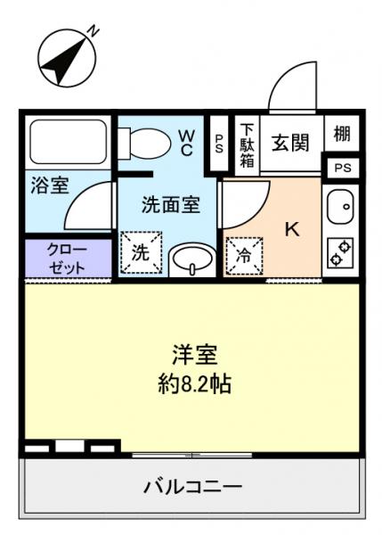 アバンティ津田沼の間取り