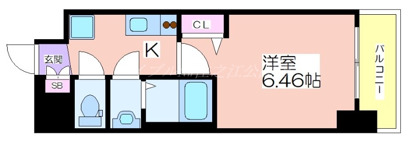 住之江公園レジデンスの間取り