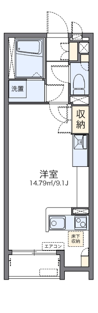 【レオネクストクラムIIの間取り】