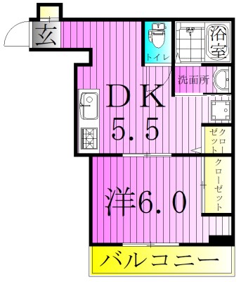 コーポ高橋の間取り