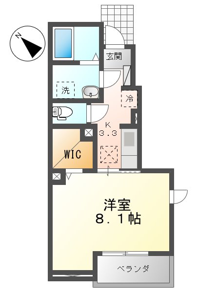 カメリアハイツの間取り