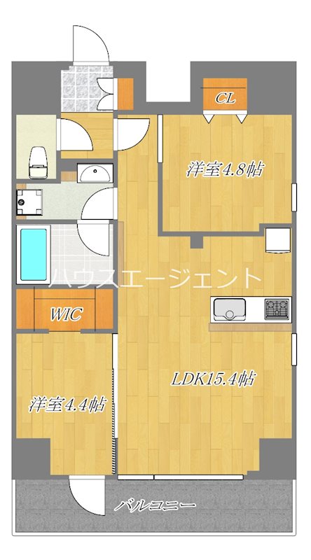 デュオフラッツ葛西の間取り