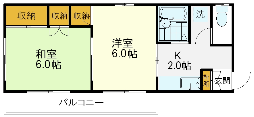 サンハイム小川の間取り