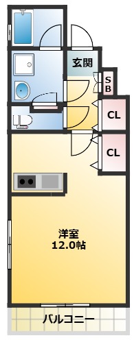 豊島区西池袋のマンションの間取り