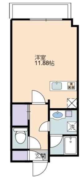 シャトーエスト彦根の間取り