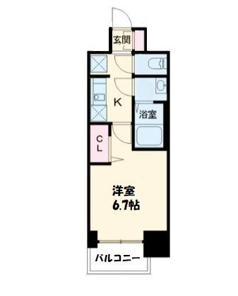 プレサンス大曽根駅前ファーストの間取り