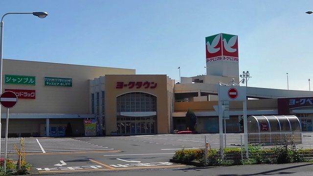 【足利市朝倉町のマンションのショッピングセンター】