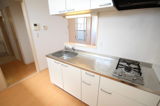 キッチン　☆2口ガスコンロあります☆