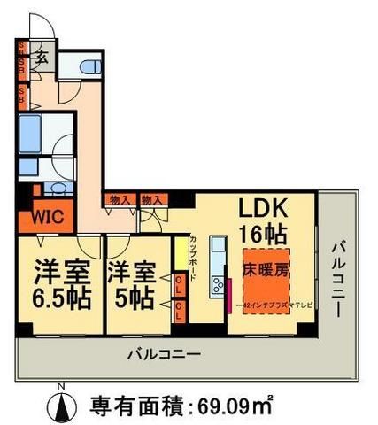 ロイヤルパークスタワー南千住の間取り