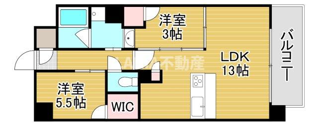 スプランディッド城東関目の間取り写真