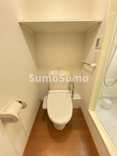 トイレ　ゆったりとした空間のトイレです