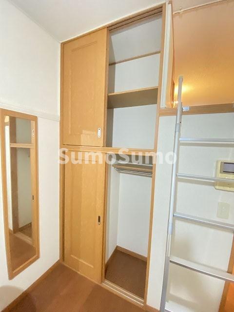 収納　十分な収納スペースがあります