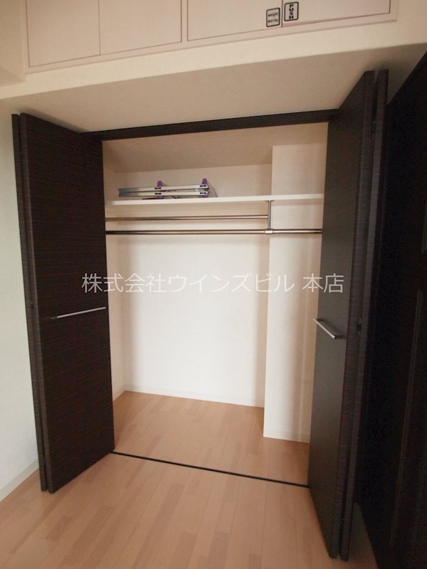 収納　奥行のある収納。