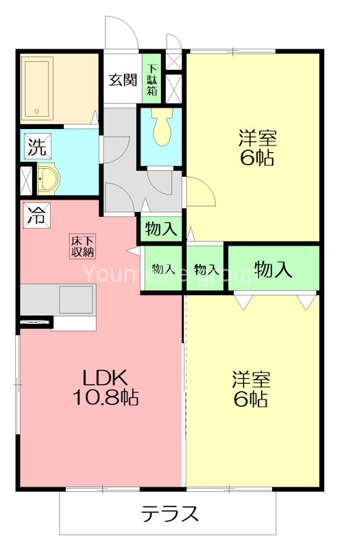 カサブランカ_間取り_0