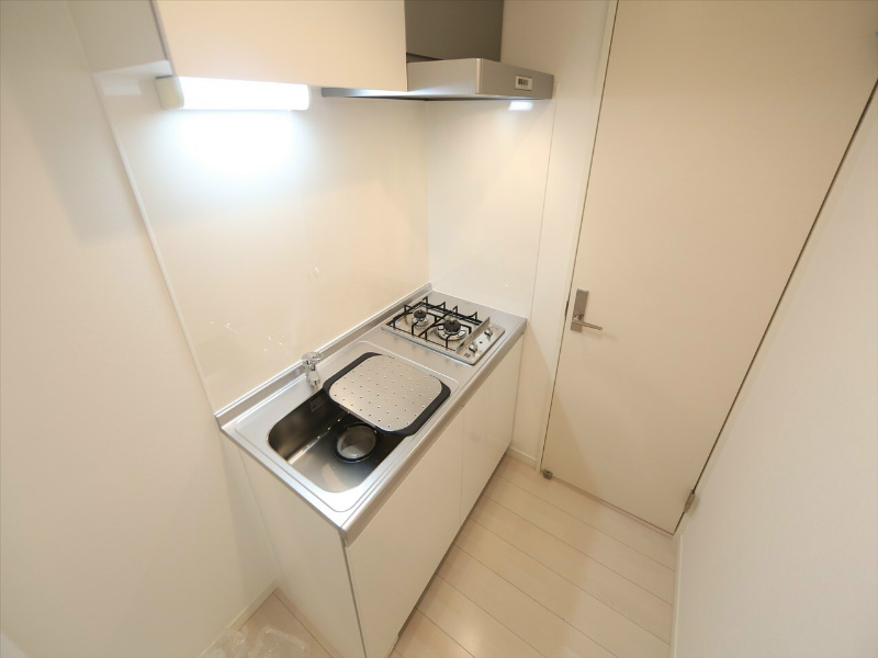 キッチン　システムキッチン（ガス2口コンロ付）