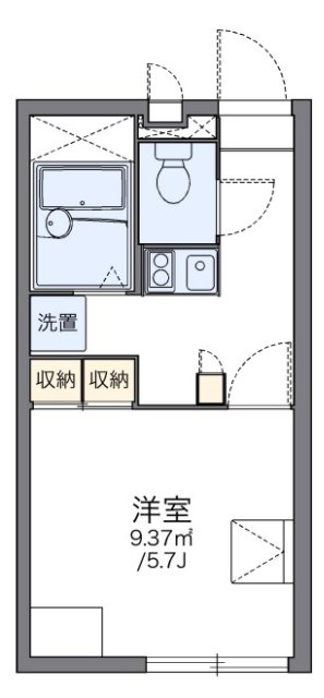 レオパレス大崎の間取り写真