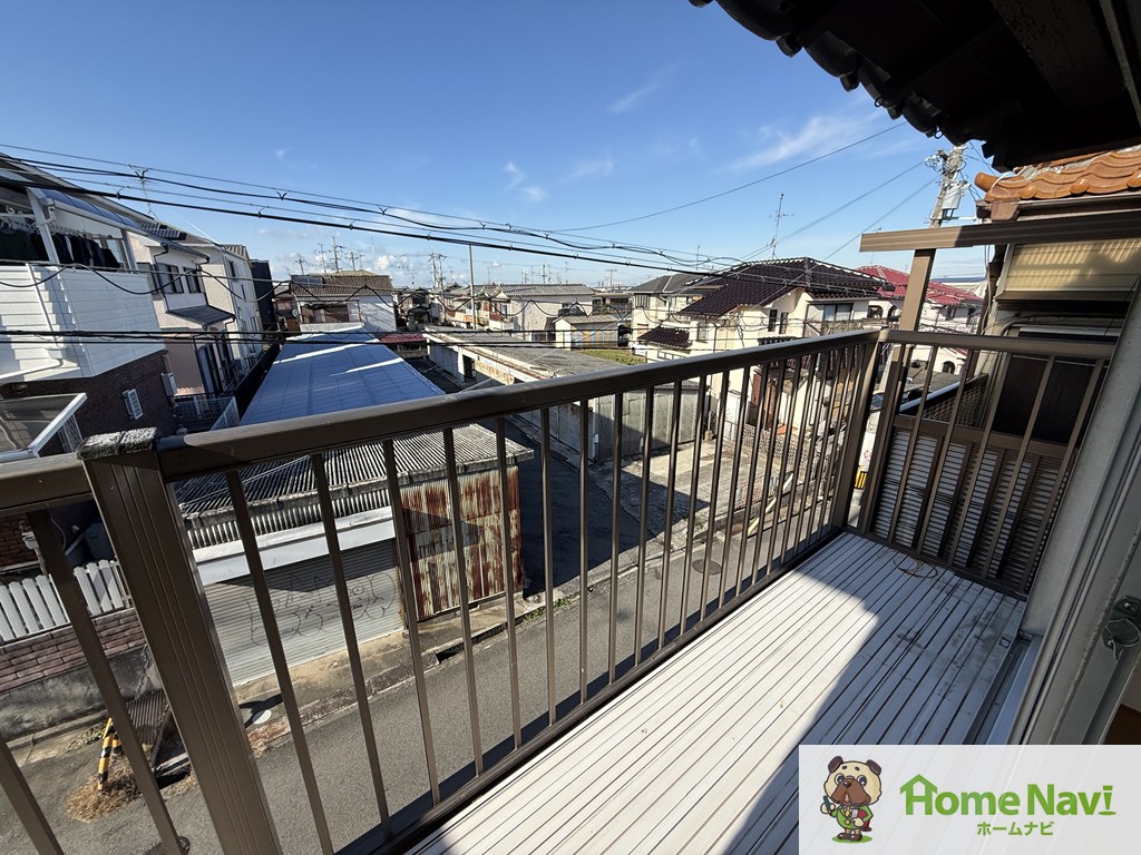 バルコニー　当社ホームナビでしたら、初期費用15万円でご契約可能です。