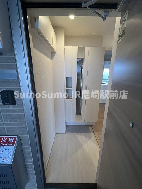 玄関　落ち着いた玄関です