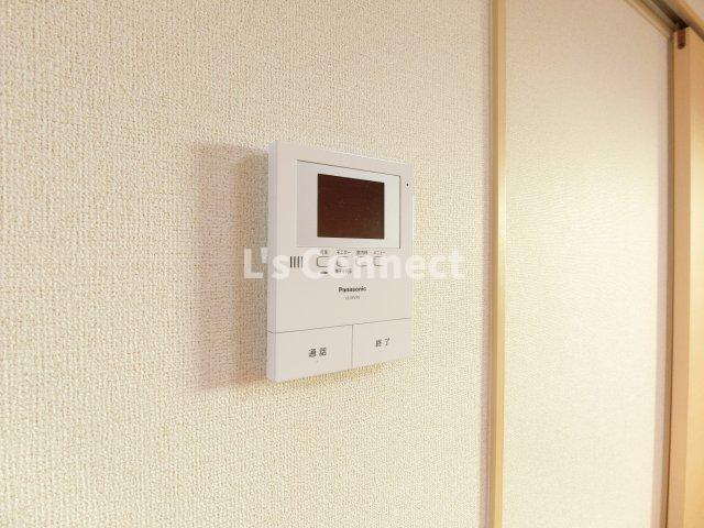 セキュリティ　突然の来客もＴＶモニターホンでしっかり確認。