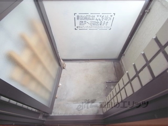 バルコニー　北側ベランダ