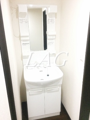 洗面設備　洗面台です。