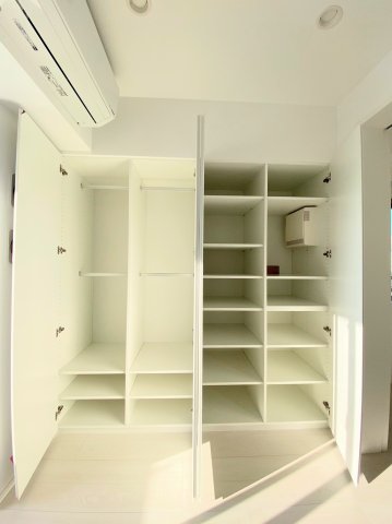 収納　大きなスペースがあり、収納には困りません