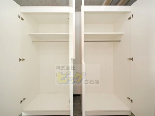 収納　可動式クローゼット完備付きでレイアウトが自由に出来ます♪