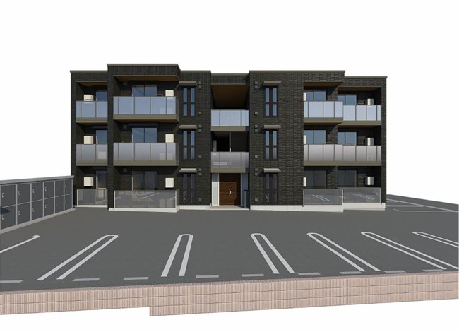 建物外観　完成イメージ