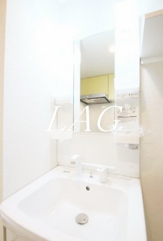 洗面設備　洗面台です。