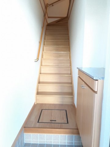 玄関　落ち着いた玄関です