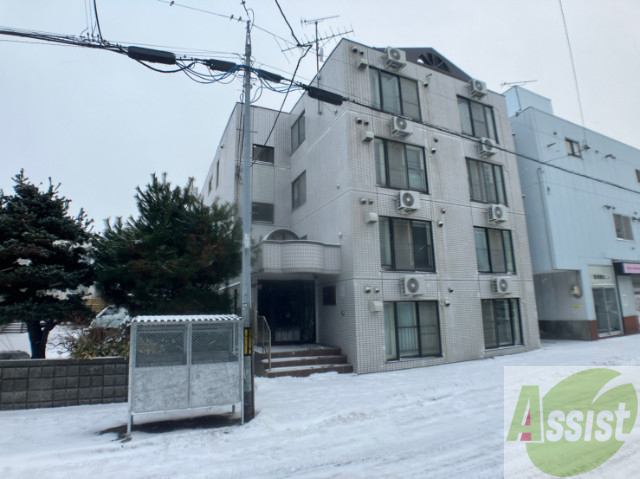 建物外観　札幌市北区新琴似八条「麻生ＢＬＥＳＳ」