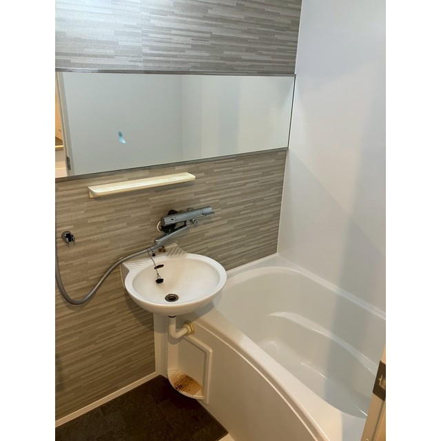 バス・シャワールーム　コンパクトで使いやすいお風呂です