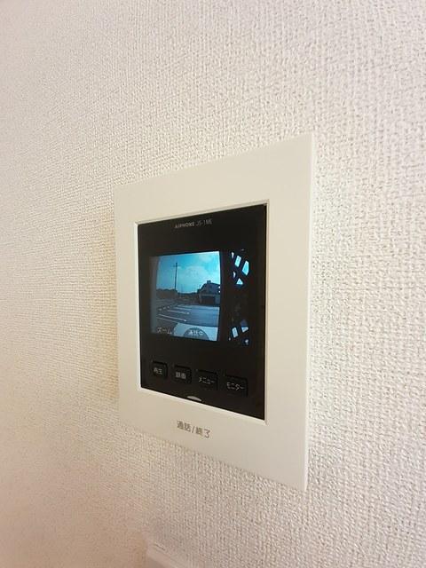 セキュリティ　モニター付きインターホン
