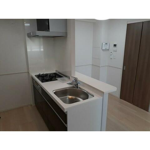 キッチン　うれしい3口コンロ☆