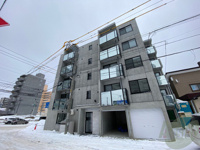 建物外観　札幌市豊平区平岸２条「Ｂｌｏｏｍ　ｆ　ｃｏａｓｔ」