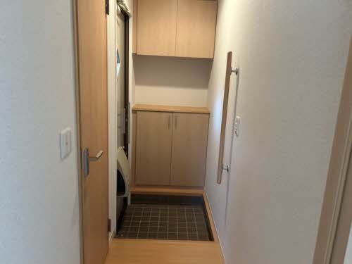 玄関　シューズボックス採用の玄関スペースです