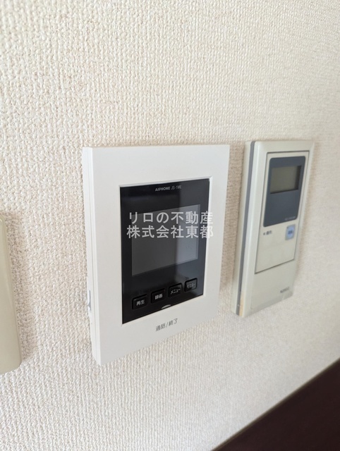 セキュリティ　訪問者が一目で分かるＴＶモニタ付インターホンです！