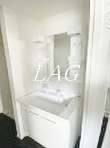 洗面設備　独立洗面台です。