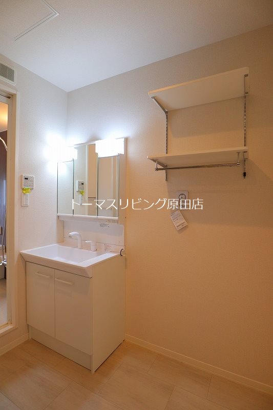 洗面設備　202号室写真