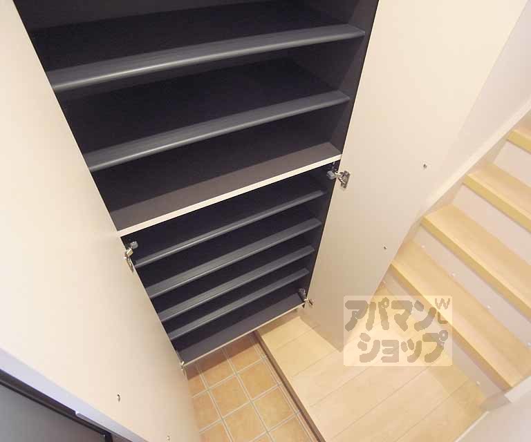 収納　シューズボックスも大容量です。
