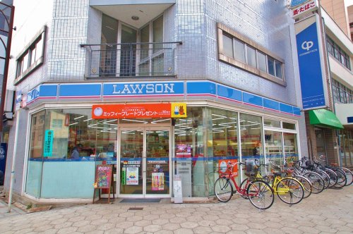 コンビニ　ローソン 日本橋四丁目店（コンビニ）まで499m