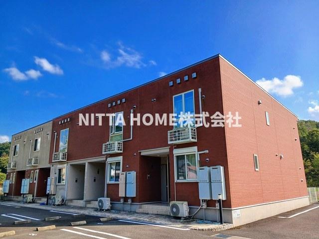 建物外観　エアコン２台付き物件です☆彡