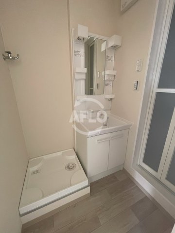 洗面設備　みおつくし桑津　洗面所