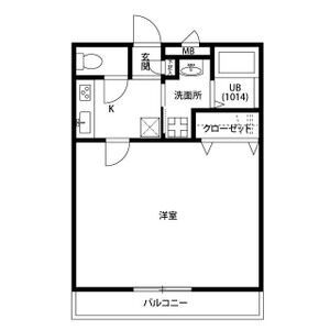 アンプルール リーブル 悠Iの間取り写真